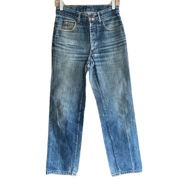 Calvin Klein Vintage 80’s/90’s Era Straight Leg Medium Wash Straight Leg Jeans 2 - Picture 7 of 11